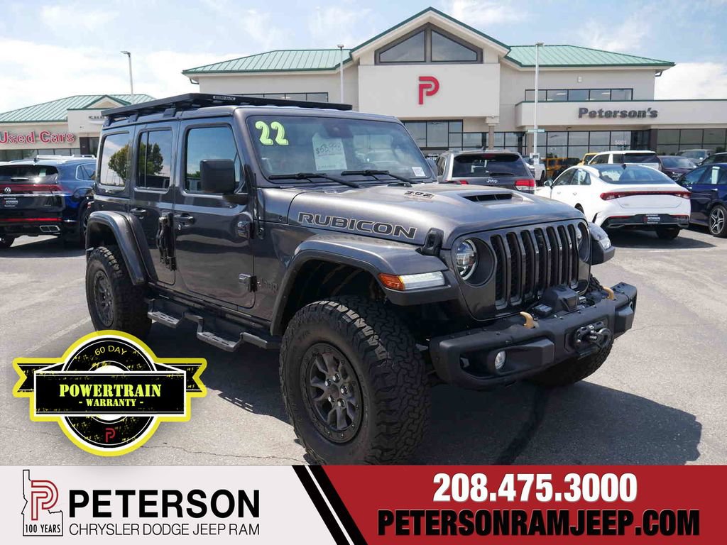 Used 2022 Jeep Wrangler Unlimited Rubicon w/ Trailer Tow Package AWD/4WD 360° Tour