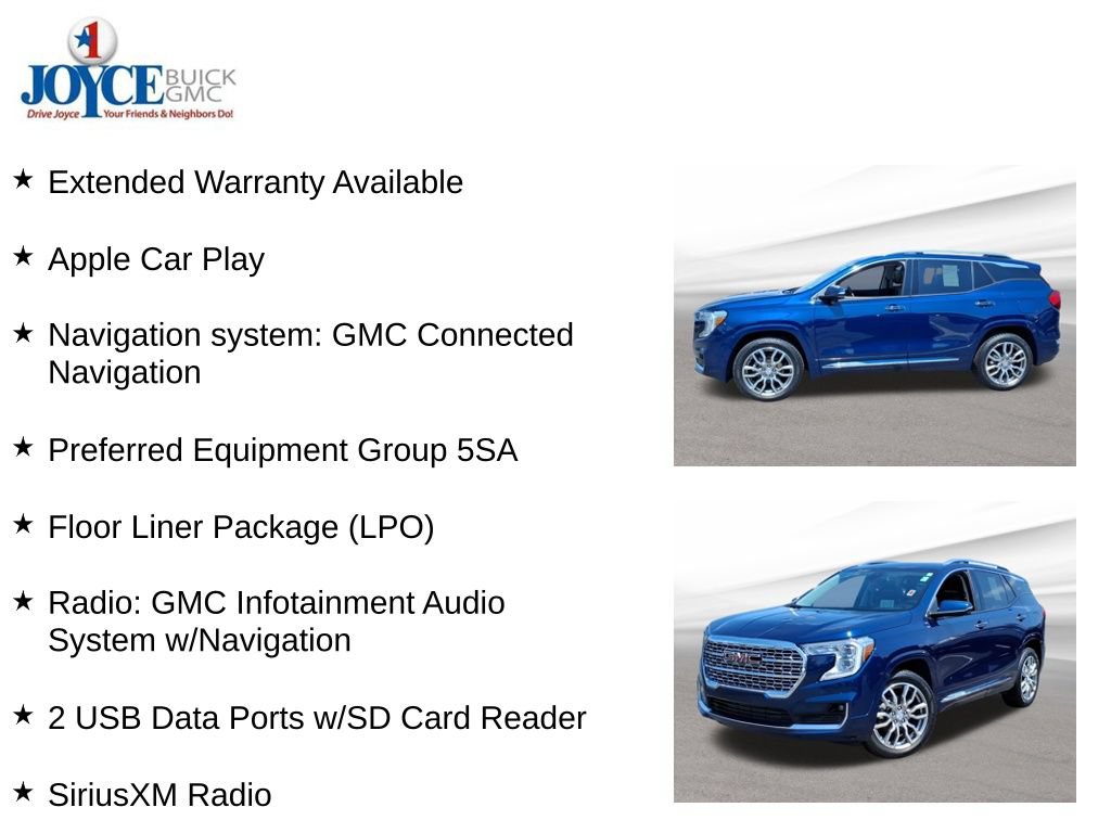 Certified 2022 GMC Terrain Denali w/ LPO, Floor Liner Package AWD/4WD image 10