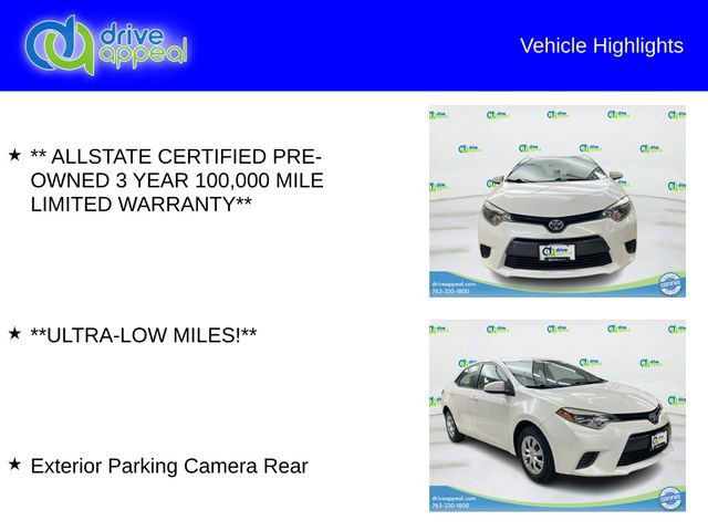 Used 2016 Toyota Corolla LE FWD image 6