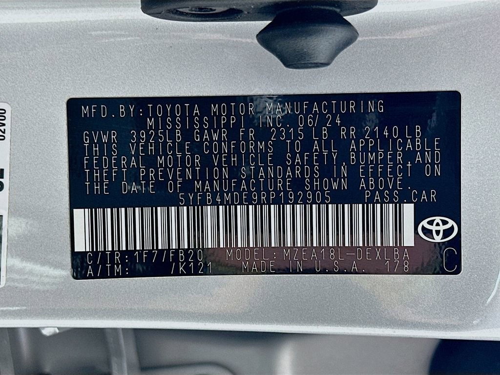 Certified 2024 Toyota Corolla LE FWD image 30