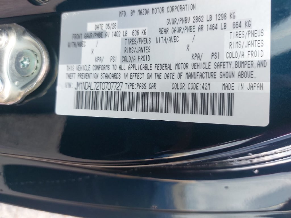 New 2026 MAZDA MX-5 Miata RF Club RWD image 32