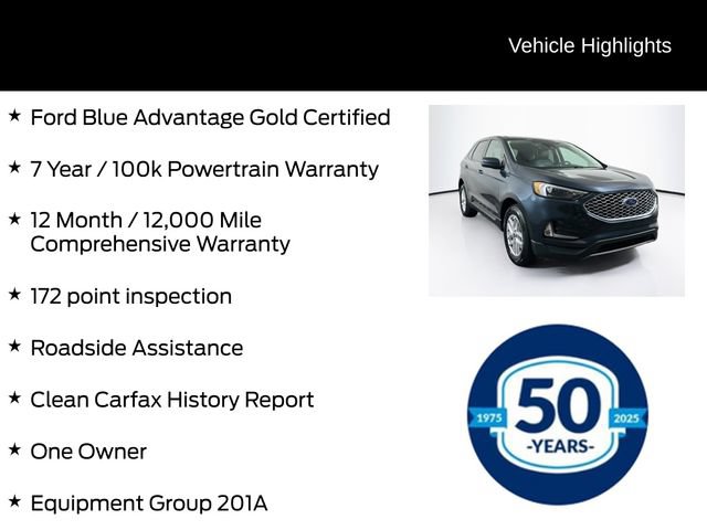 Certified 2024 Ford Edge SEL w/ Convenience Package AWD/4WD image 6