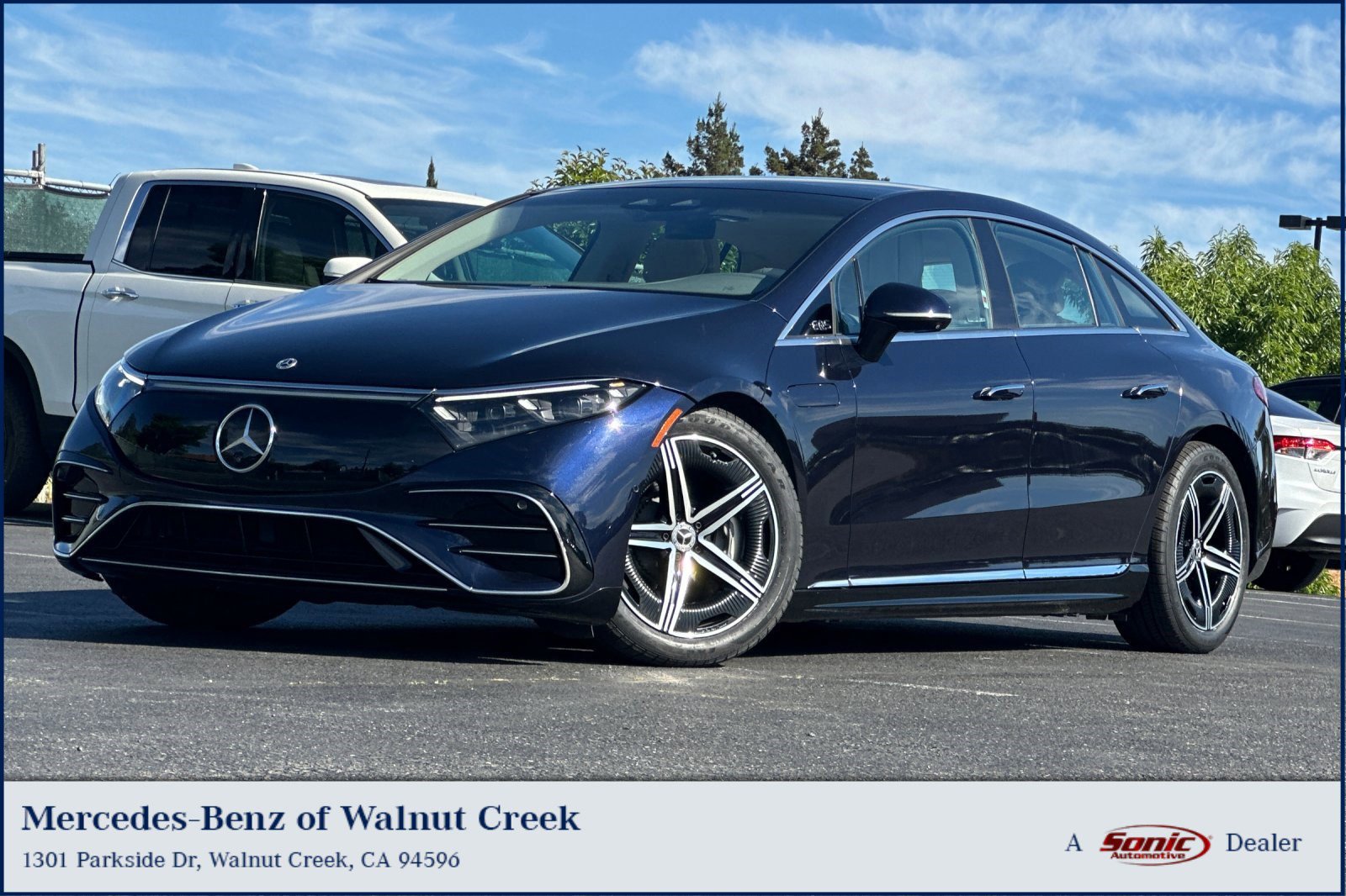 Used 2023 Mercedes-Benz EQS 580 4MATIC Sedan image 1