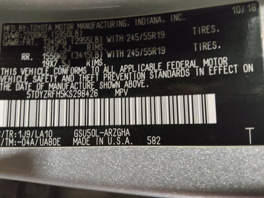 Used 2019 Toyota Highlander Limited FWD image 33