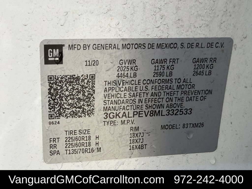 Used 2021 GMC Terrain SLT FWD image 33