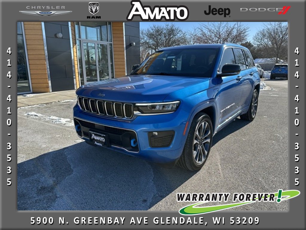 Used 2023 Jeep Grand Cherokee Overland w/ Luxury Tech Group IV