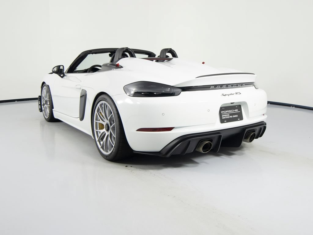 Certified 2025 Porsche 718 Boxster Spyder RS RWD image 8