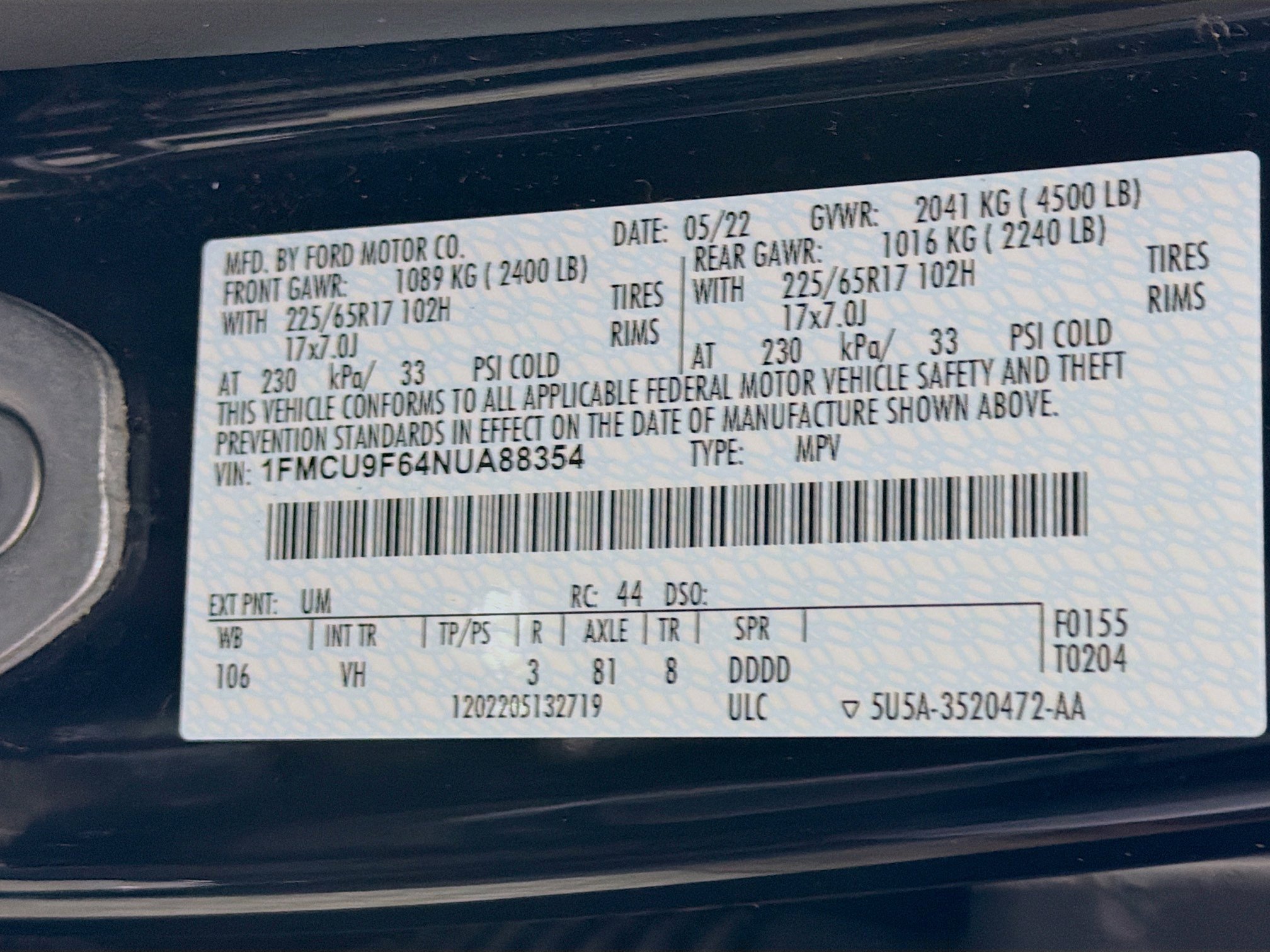 Used 2022 Ford Escape S image 30