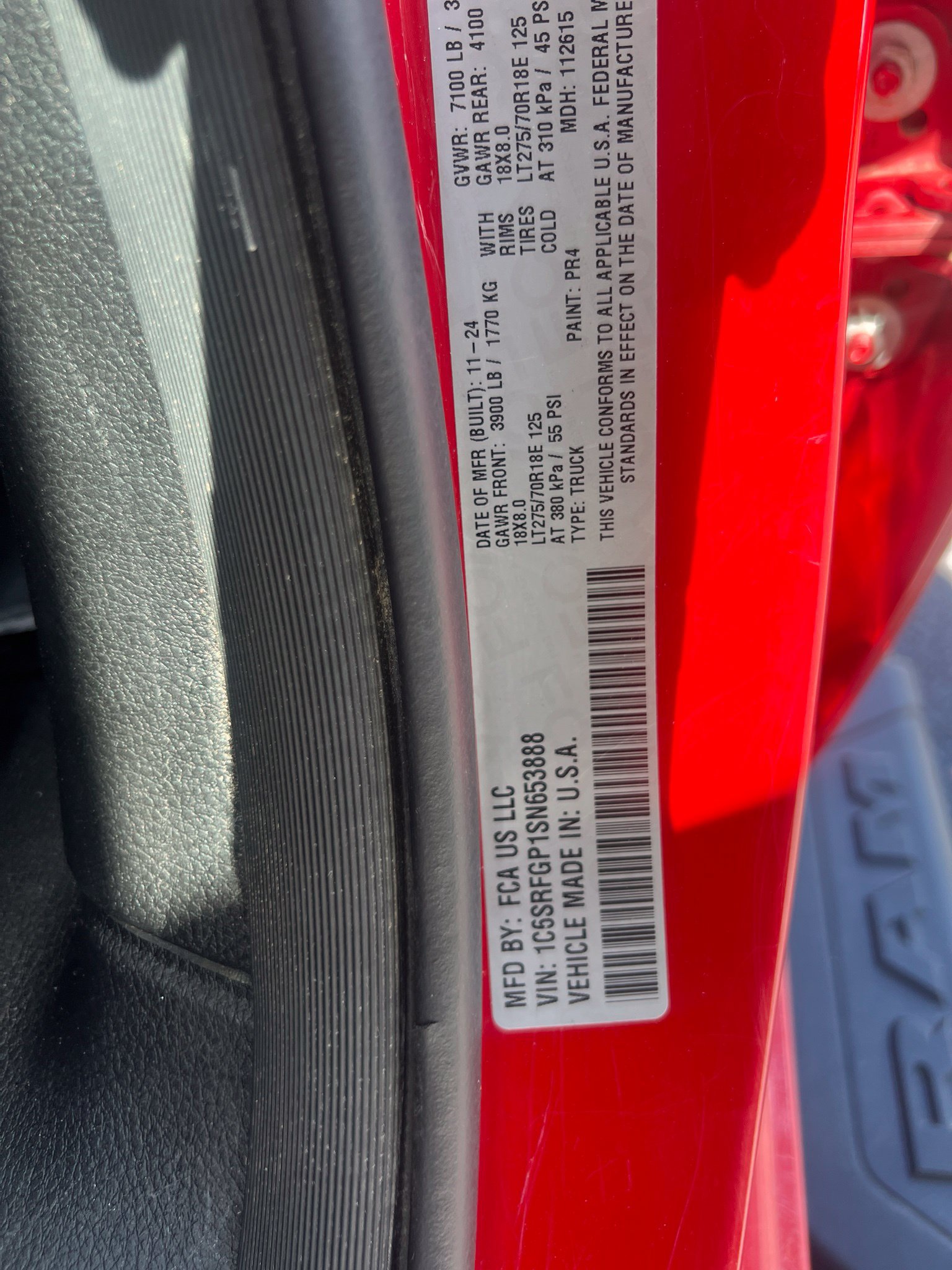 Used 2025 RAM 1500 Warlock AWD/4WD image 27
