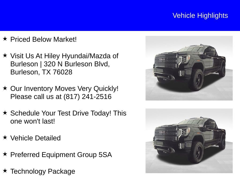 Used 2020 GMC Sierra 2500 Denali w/ Denali Ultimate Package image 10