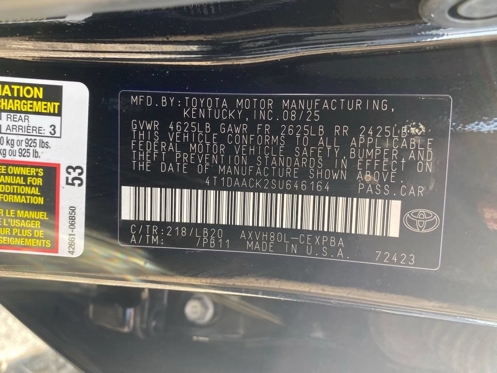 Used 2025 Toyota Camry XSE FWD image 22