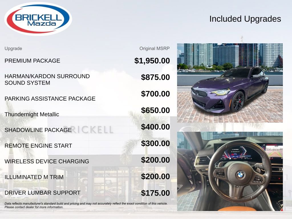 Used 2023 BMW M240i xDrive Coupe w/ Premium Package image 13