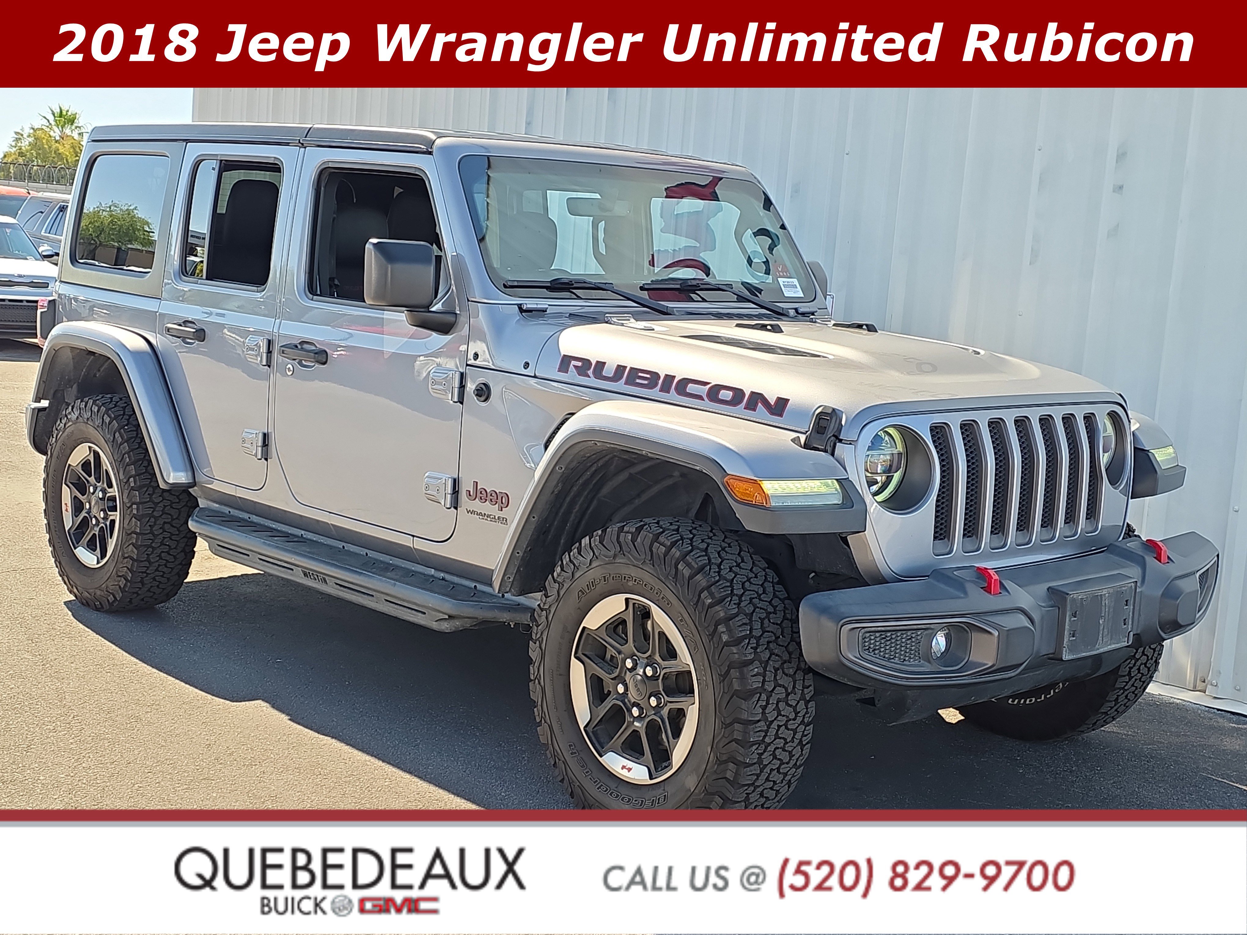 Used 2018 Jeep Wrangler Unlimited Rubicon AWD/4WD image 1