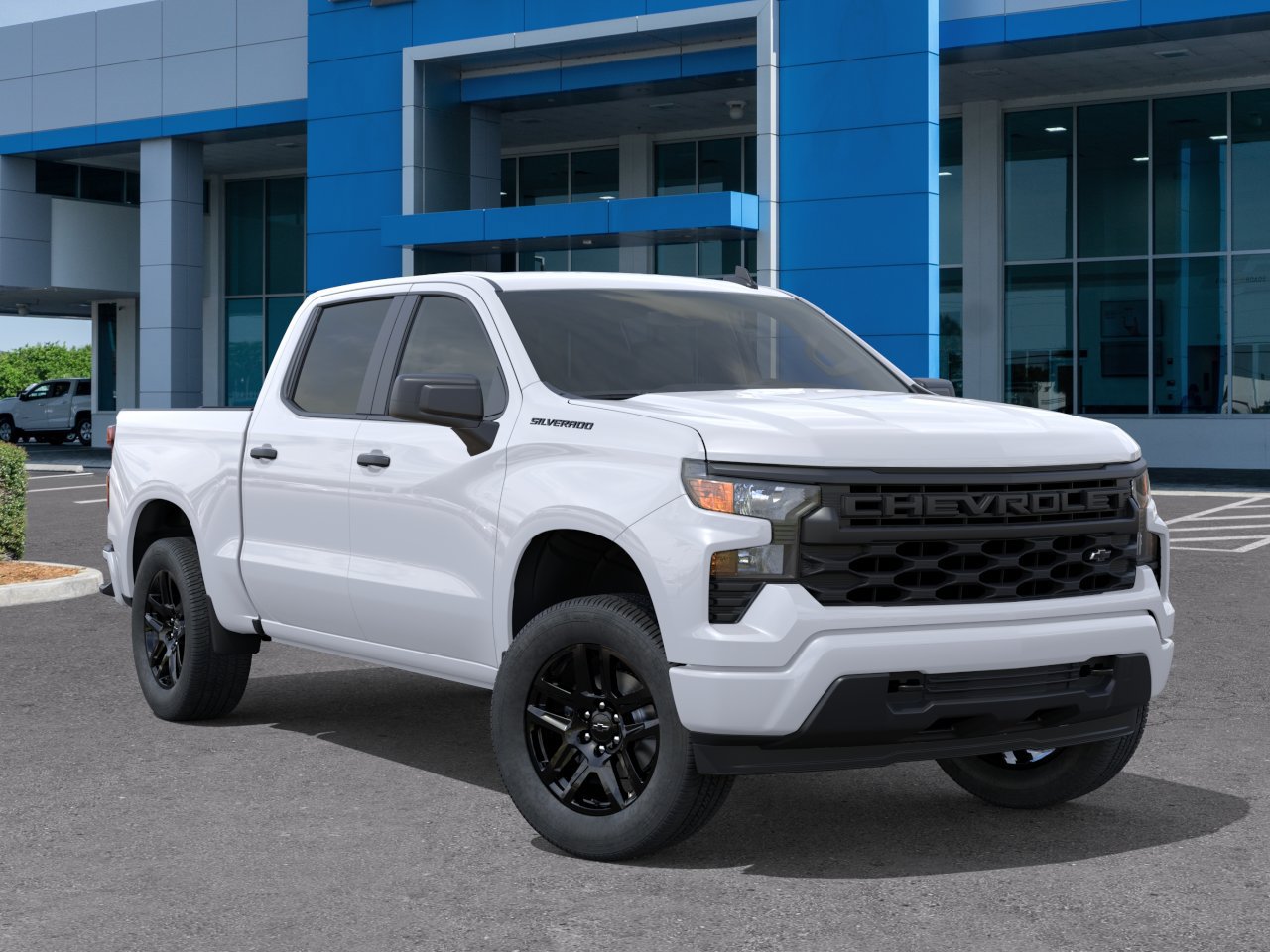 New 2026 Chevrolet Silverado 1500 Custom w/ LPO, Dark Essentials Package RWD image 7
