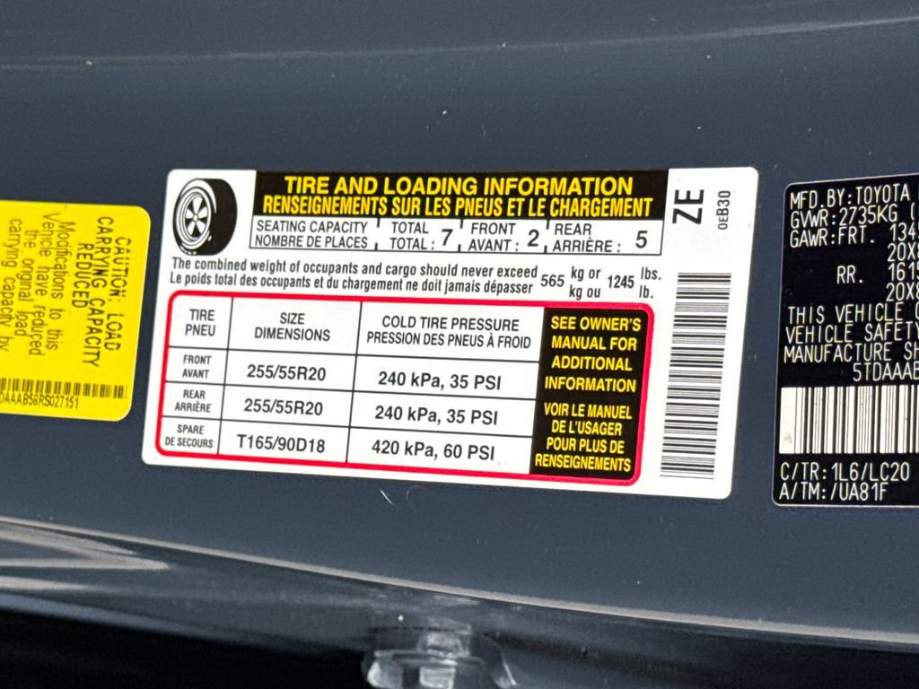 Used 2024 Toyota Grand Highlander AWD image 50