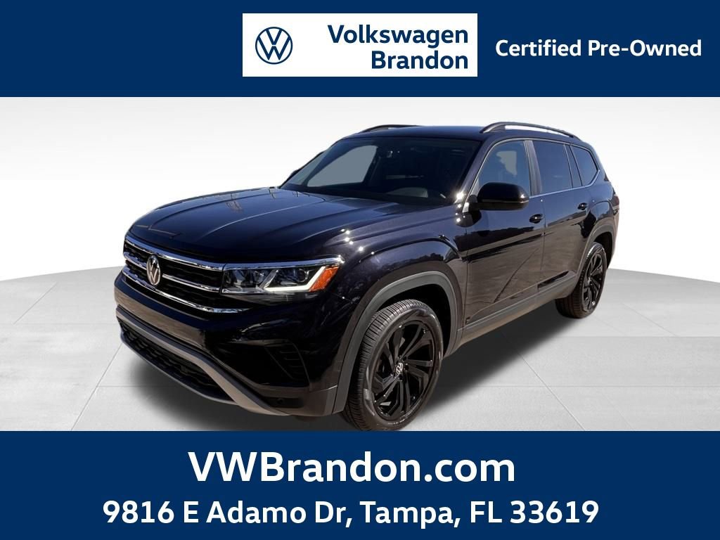 Used 2023 Volkswagen Atlas SE w/ Panoramic Sunroof Package