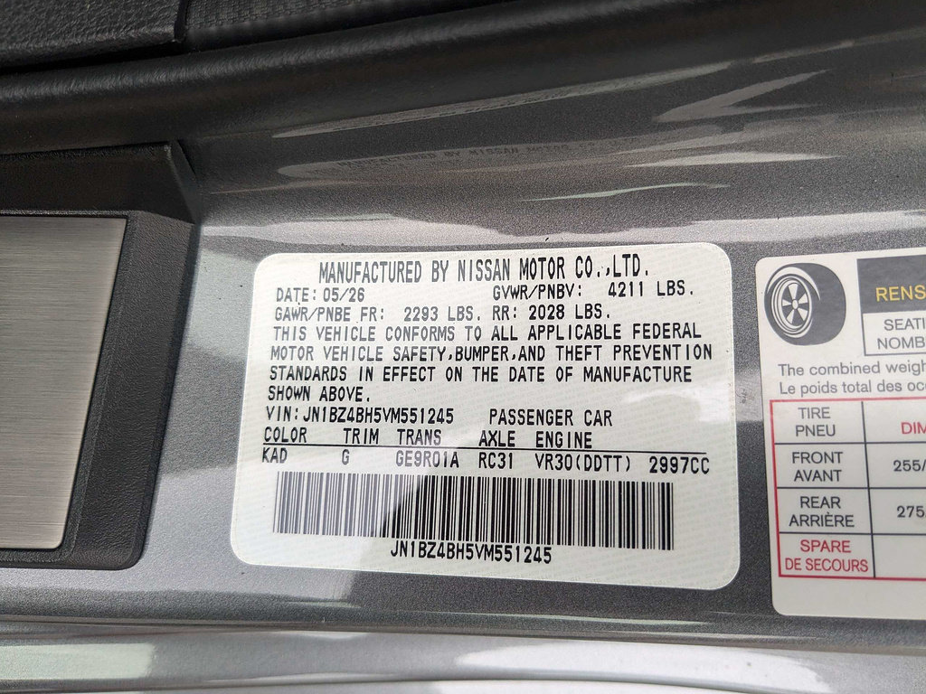 New 2027 Nissan Z Performance RWD image 13