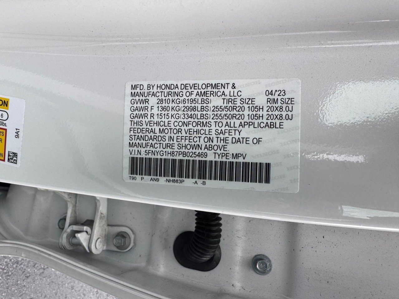 Certified 2023 Honda Pilot Elite image 30