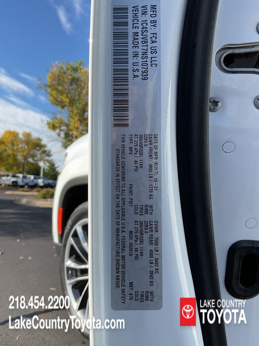 Used 2022 Jeep Wagoneer Series II w/ Convenience Group I AWD/4WD image 40