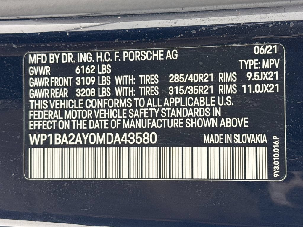 Certified 2021 Porsche Cayenne Coupe AWD/4WD image 34