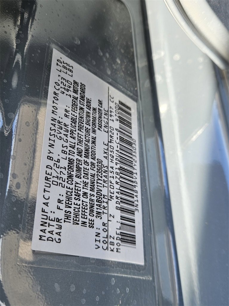 New 2026 Nissan Sentra SR image 19