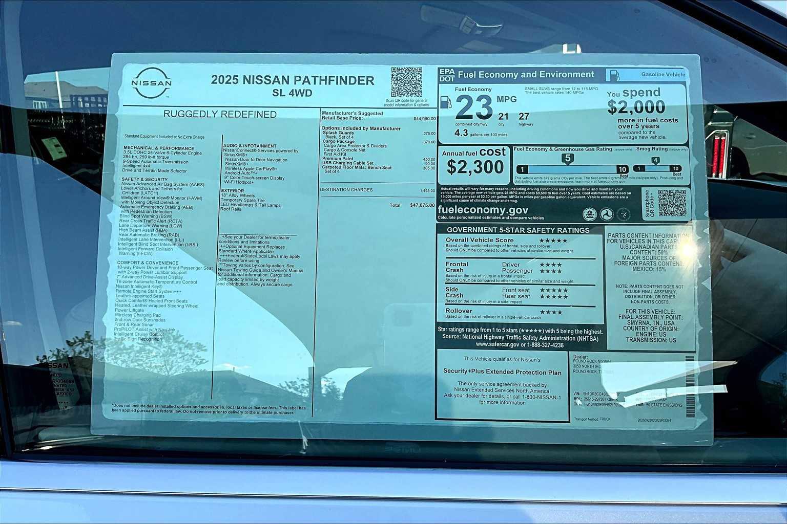 New 2025 Nissan Pathfinder SL image 19