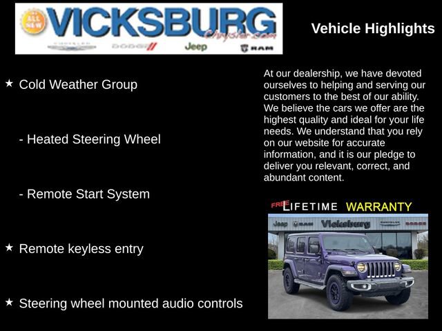 Used 2023 Jeep Wrangler Sahara w/ Cold Weather Group image 25