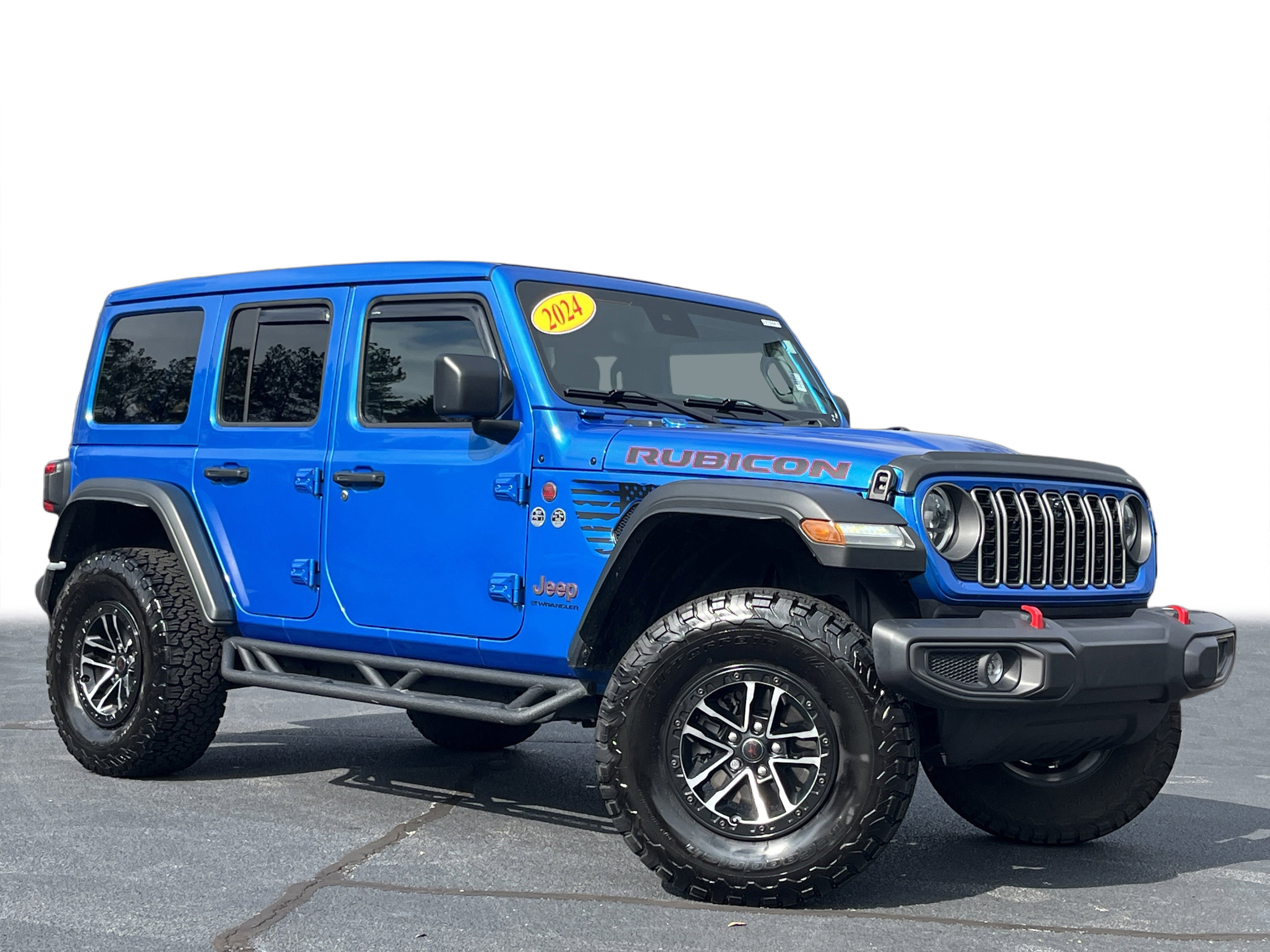 Used 2024 Jeep Wrangler Unlimited Rubicon w/ XTREMEE 35" Tire Package image 2