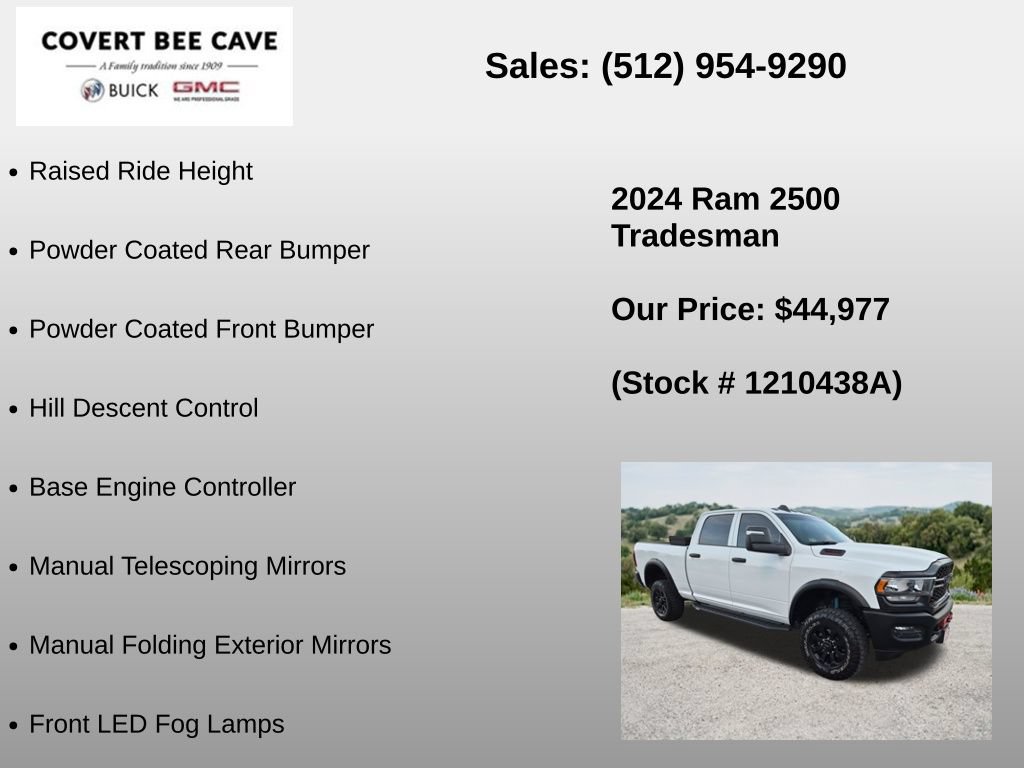 Used 2024 RAM 2500 Tradesman w/ Power Wagon Package AWD/4WD image 30