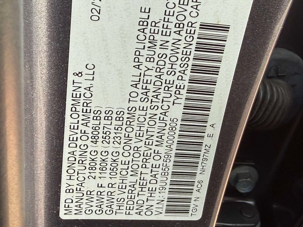 Certified 2022 Acura TLX w/ A-SPEC Package FWD image 30