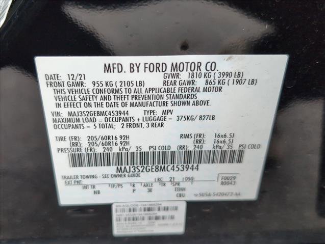 Used 2021 Ford EcoSport SE image 26
