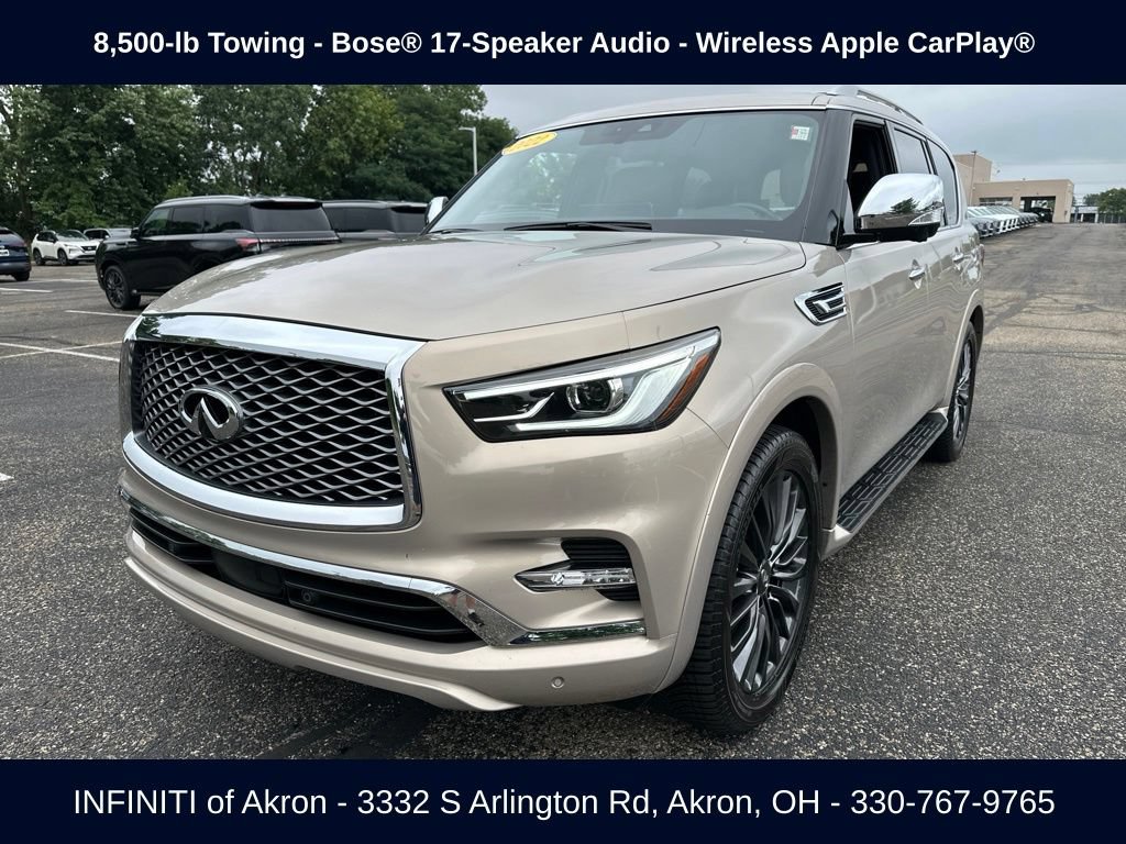 Used 2022 INFINITI QX80 Sensory w/ All-Season Package AWD/4WD video 1
