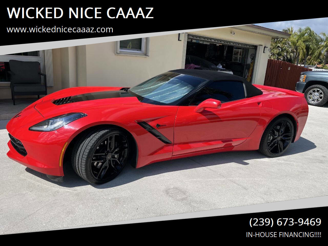 Used 2014 Chevrolet Corvette Stingray Convertible w/ Battery Protection Package