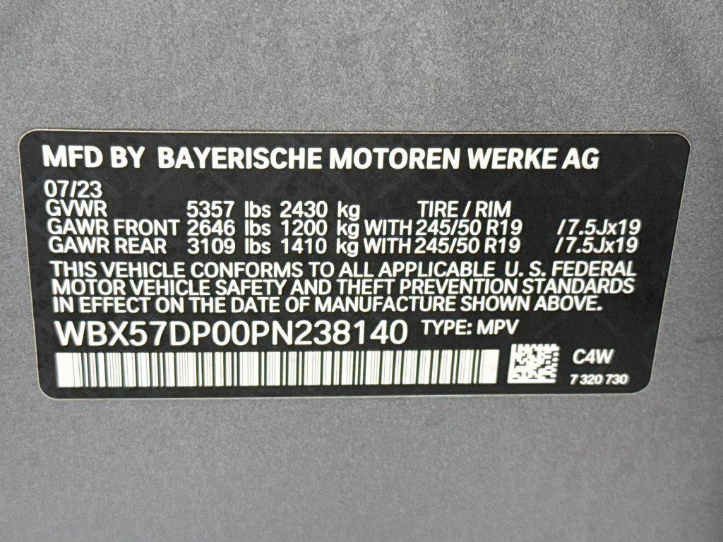 Certified 2023 BMW X3 xDrive30i w/ Premium Package w/ZPA AWD/4WD image 34