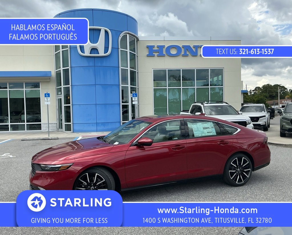 New 2025 Honda Accord Touring