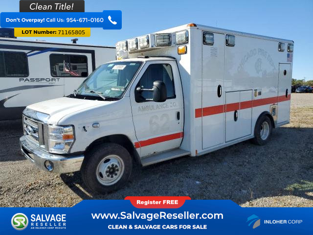 Used 2016 Ford E-450 and Econoline 450 Super Duty w/ Ambulance Prep Package RWD image 1