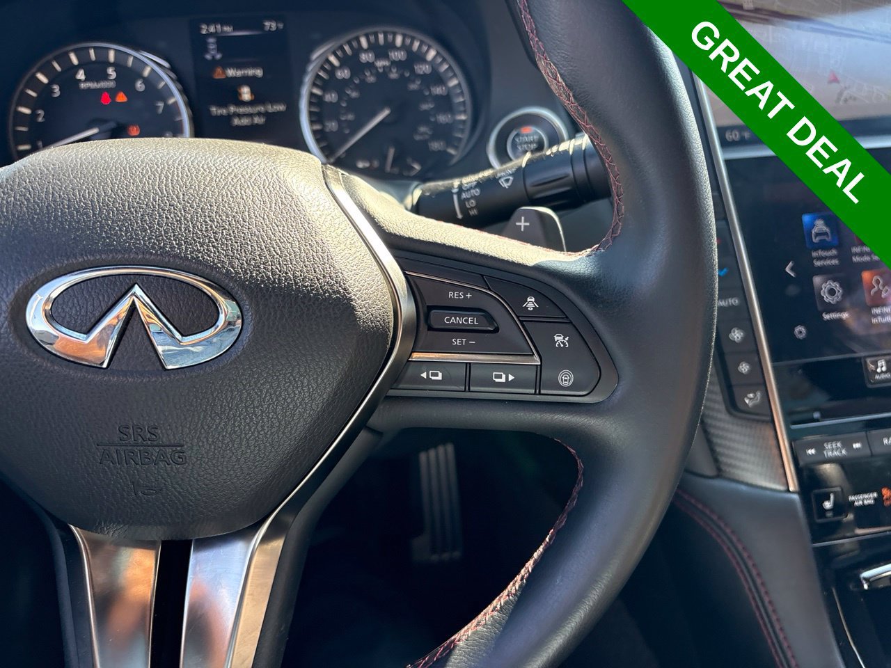 Used 2024 INFINITI Q50 Red Sport 400 AWD/4WD image 28