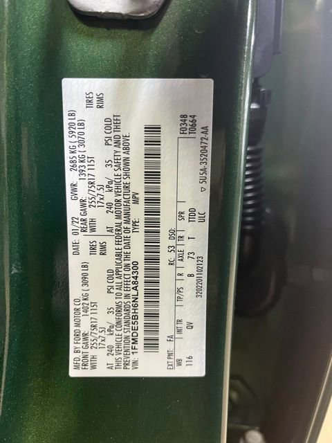 Used 2022 Ford Bronco Big Bend image 30