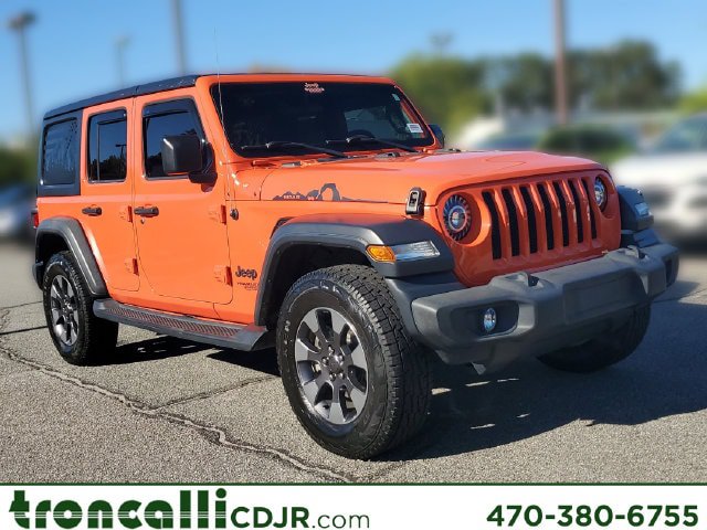 Certified 2018 Jeep Wrangler Unlimited Sport S AWD/4WD image 1