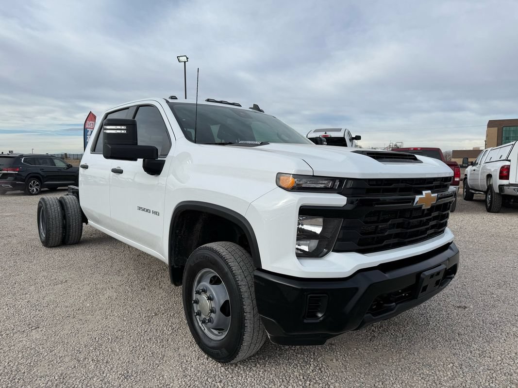 Used 2024 Chevrolet Silverado 3500 W/T w/ Snow Plow Prep Package