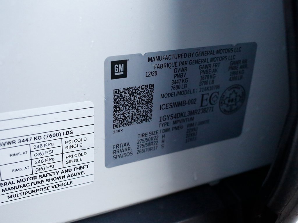 Used 2021 Cadillac Escalade Premium Luxury Platinum image 56