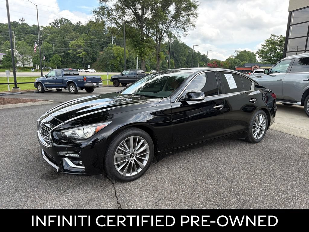 Certified 2024 INFINITI Q50 Luxe w/ Cargo Package RWD image 5