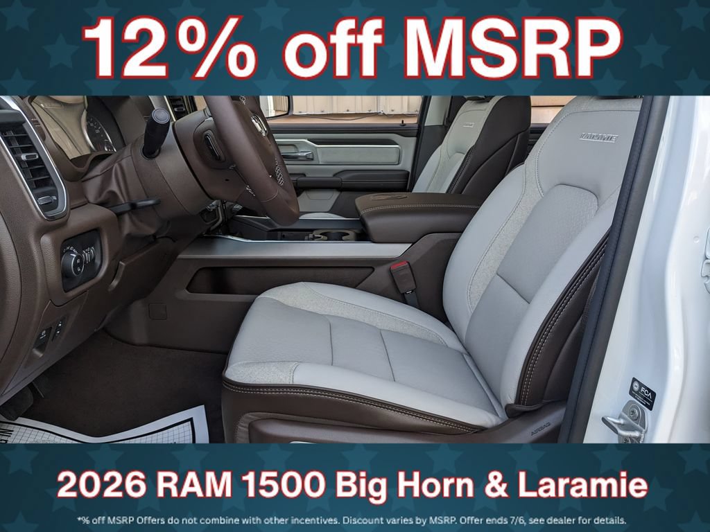 New 2026 RAM 1500 Laramie AWD/4WD image 29