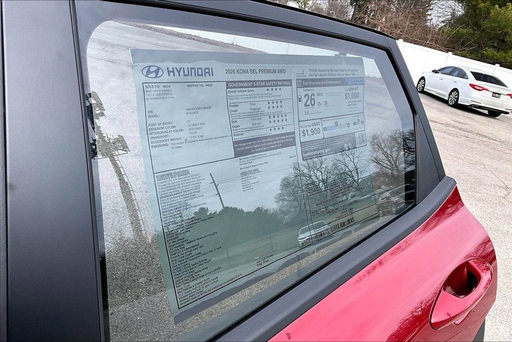 New 2026 Hyundai Kona SEL Premium image 16