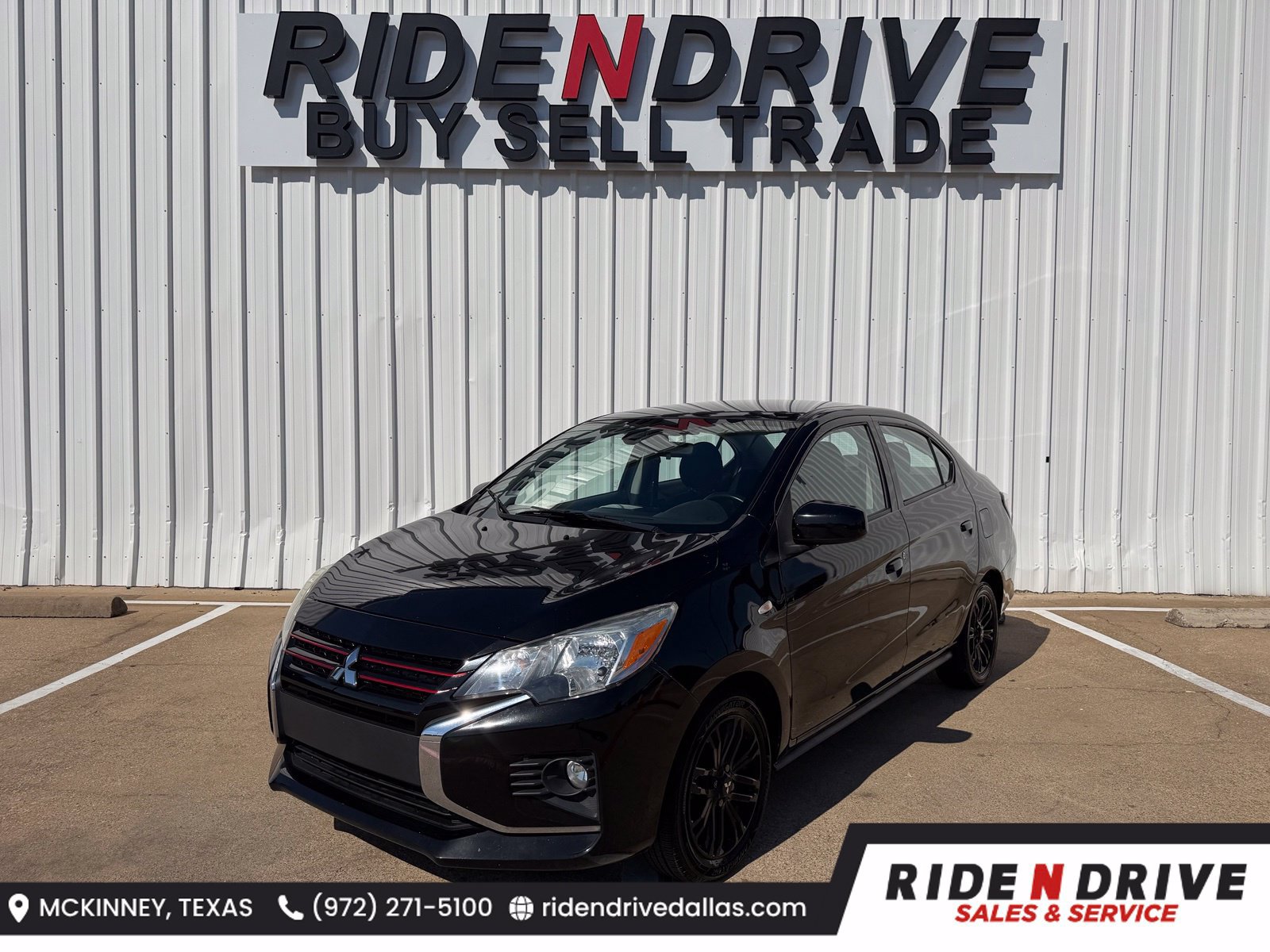 Used 2022 Mitsubishi Mirage G4 Black Edition FWD image 1