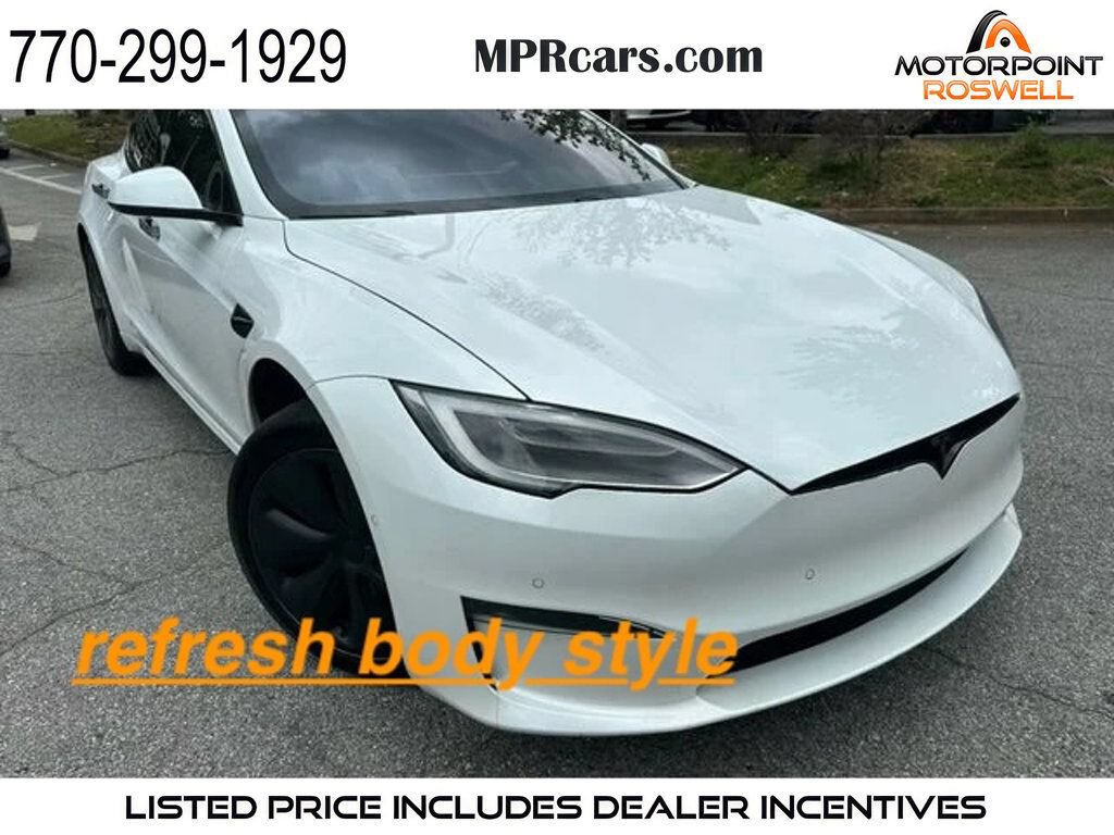 Used 2021 Tesla Model S Long Range AWD/4WD image 1