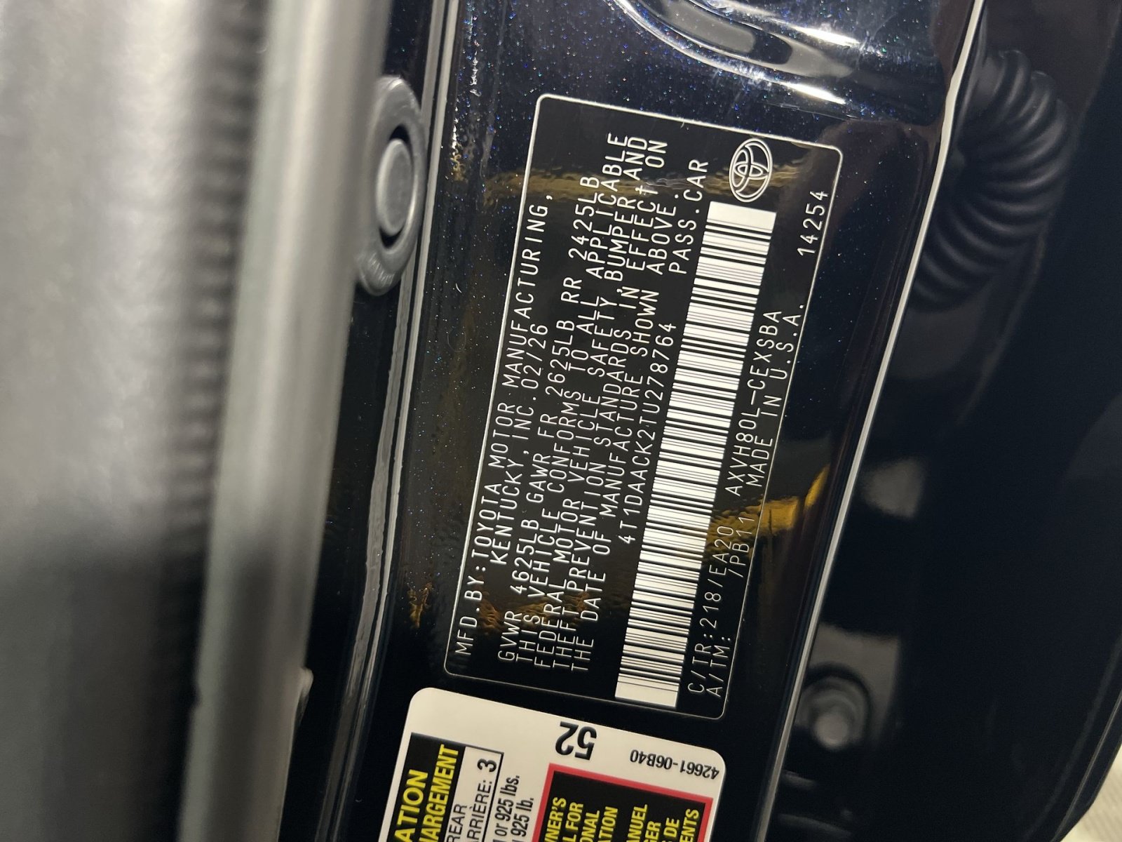 Used 2026 Toyota Camry SE FWD image 30