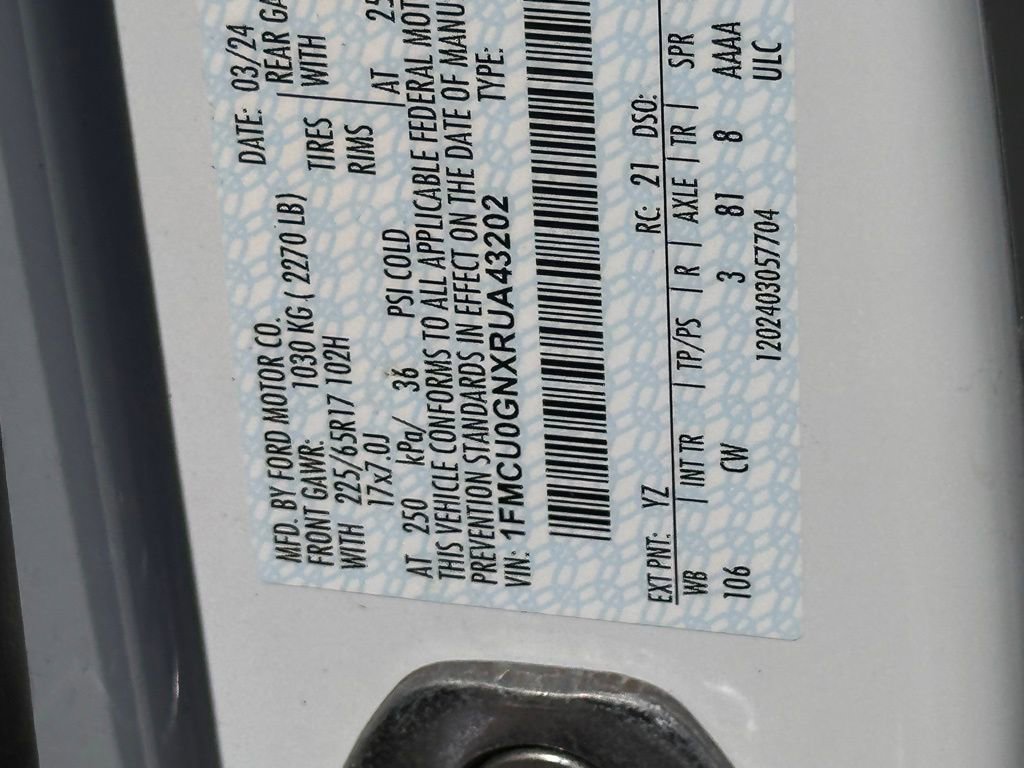 Used 2024 Ford Escape Active image 45