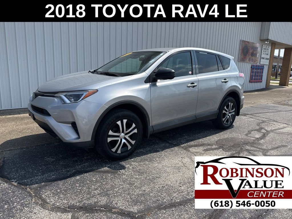 Used 2018 Toyota RAV4 LE w/ All Weather Liner Package AWD/4WD image 1