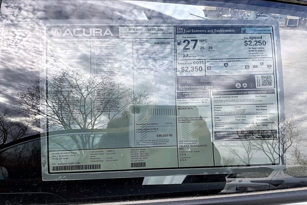 New 2025 Acura ADX A-Spec image 29